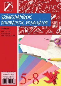 Színes papír és pontrács V.-VIII. osztályos T-Creativ