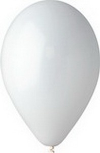 Léggömb 26 cm 100 db/csomag fehér