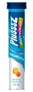 Pezsgőtabletta magnézium + multivitamin Plusssz Duo