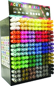 Akril marker display 180 db-os M&G 30 szín